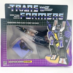Transformers G1 Skywarp Decepticon Warrior Action Figure Toys Reissue in New Box