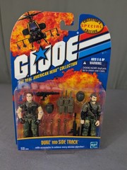 GI Joe Duke & Side Track MOC Special Collectors 2 Pack Hasbro 2001