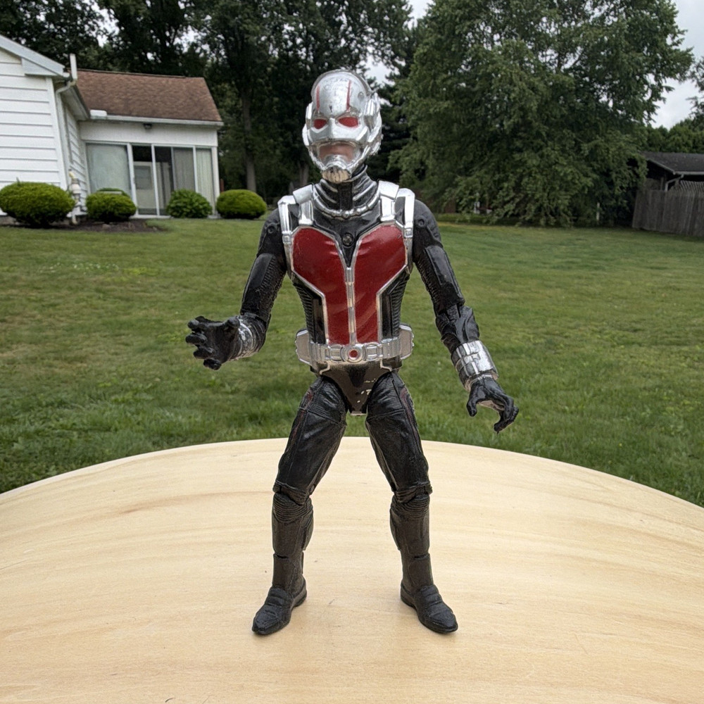 Marvel Ant-Man Action Figure Plastic Figure Black Red Silver Colors