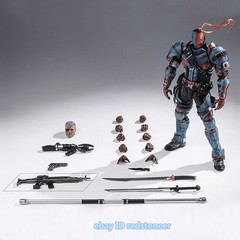 U·P·FINEGURES Deathstroke 1/12 Male Action Figure Model Collection with 2 Head