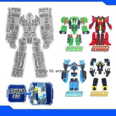 Tobot V Galaxy Detectives Beast Tank Man Big Trail Second Shot Blind Box Toy