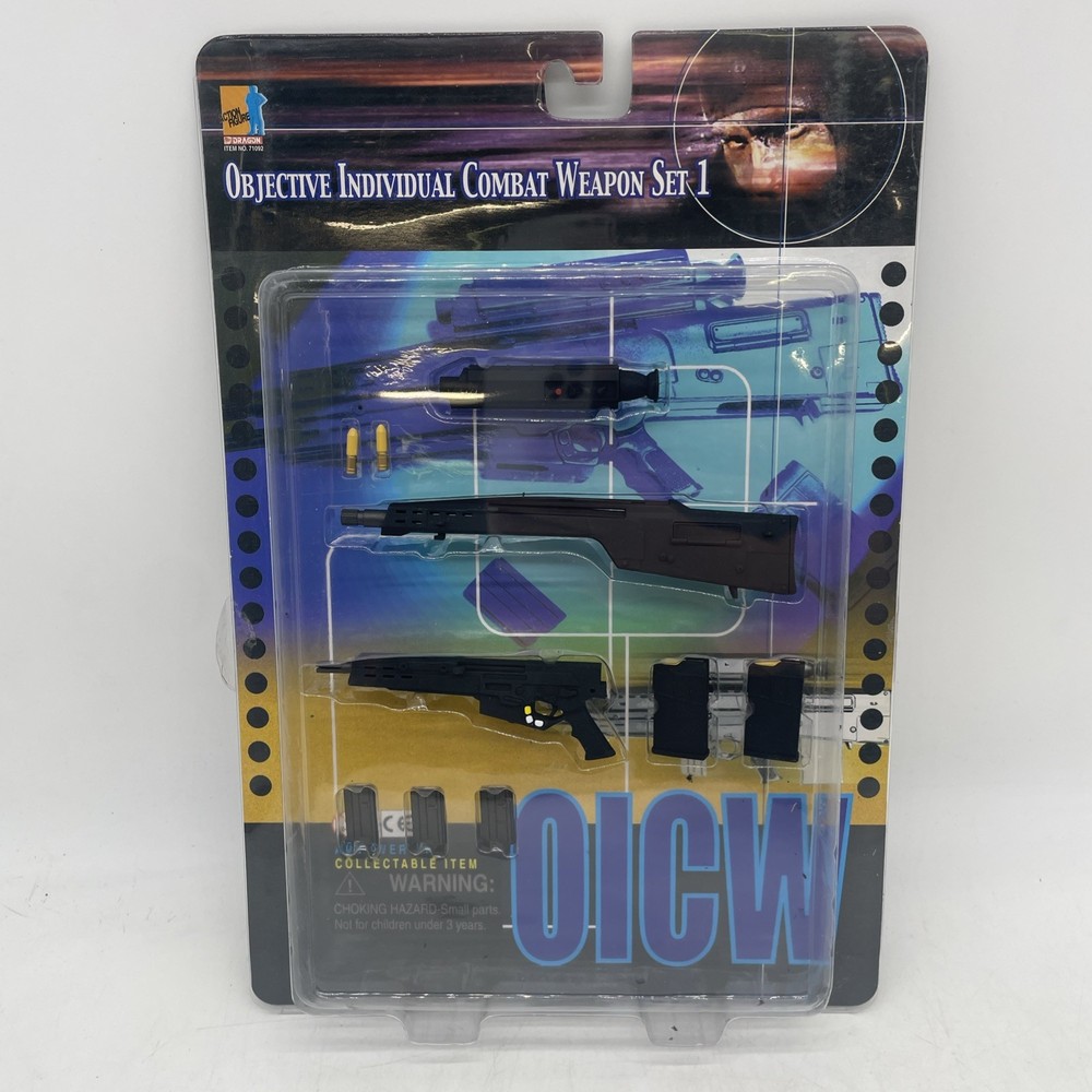 Dragon Models OICW Weapons Set #71092 NEW Rare! Objective Individual Combat Set