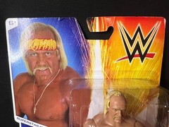 Hogan SIGNED WWE Wrestling Hulk Hogan Wrestlemania Heritage Series JSA COA