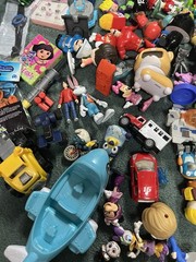 Huge Mixed Toy Lot 8+ LBS Disney Marvel TMNT Paw Patrol Figures Cars Bundle
