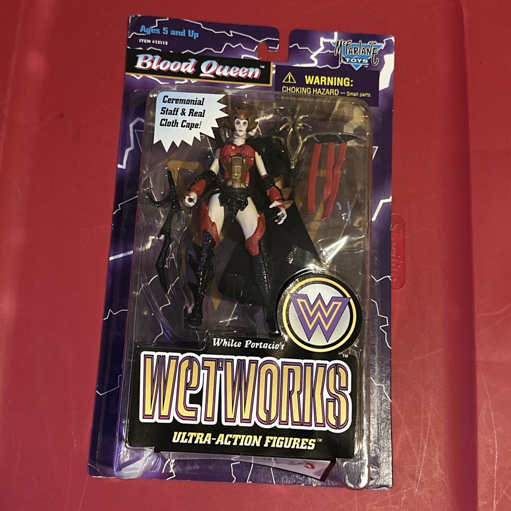 Vintage 1996 Mcfarlane Toys Wetworks Series 2 Blood Queen Ultra Action Figure F5