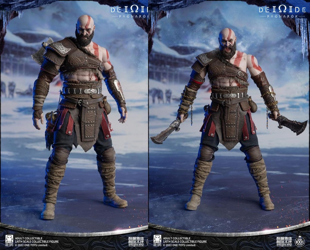 New Worldbox & Onetoys 1/6 Kratos Action Figure OT019