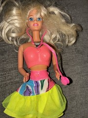 Vintage 1966 Mattel Dr Barbie Stethoscope Blonde Hair Blue Eyes Doll Indonesia
