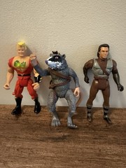 Vintage 1990’s-2000 Mixed Action Figure Toys Lot 13 Star Wars Marvel X-Men TMNT