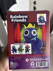 PhatMojo Rainbow Friends Blue Figure Toy, Blue Character, Age 6+