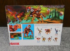 Masters of the Universe Origins – Battle Cat, Stridor, Panthor He-Man & Sky Sled