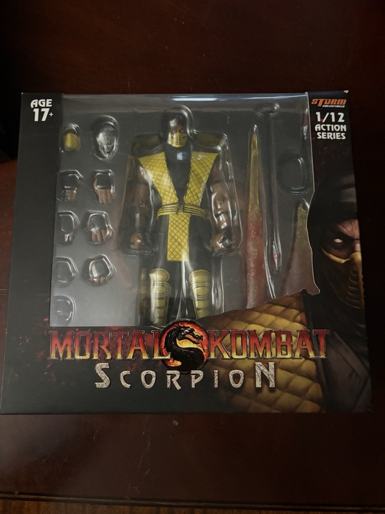 Storm Collectibles Mortal Kombat Scorpion OG Clean Version Action Figure