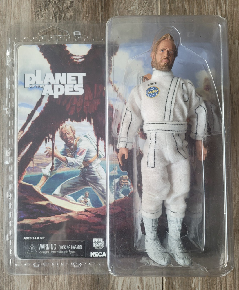 NECA Planet of the Apes Colonel George Taylor Astronaut 8″ Clothed Figure