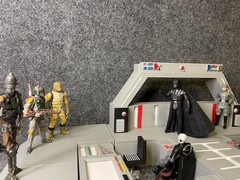 Star Wars inspired Custom made generic Bridge room Diorama