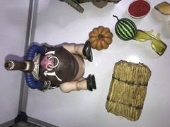 Barnyard Commandos set of 4 loose side of bacon , legger mutton, hy ondahog,
