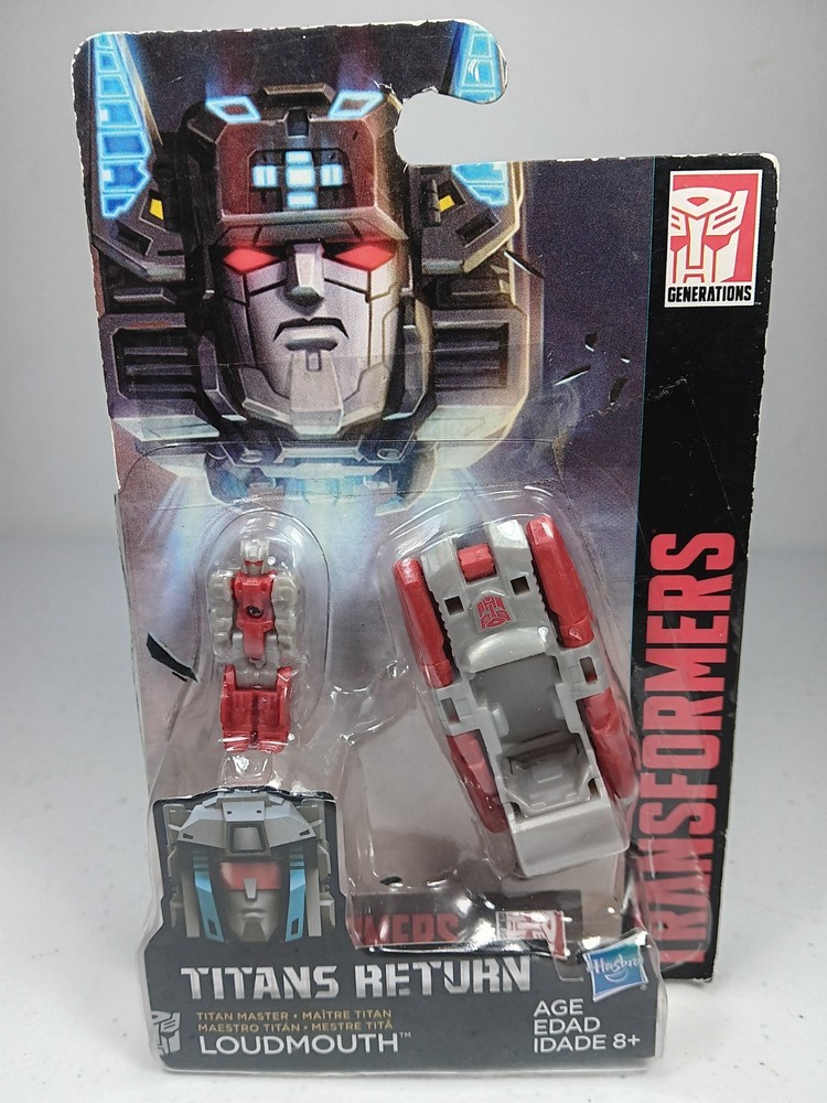 Transformers Generations Titans Return Loudmouth New- Packaging Has Some Wear