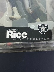 McFarlane Jerry Rice NFL Series 5 Oakland Raiders Action Figure Black Jersey