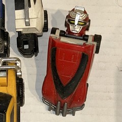 BANDAI Power Rangers Carranger DX RV ROBO TURBO Megazord Japan Damaged A3