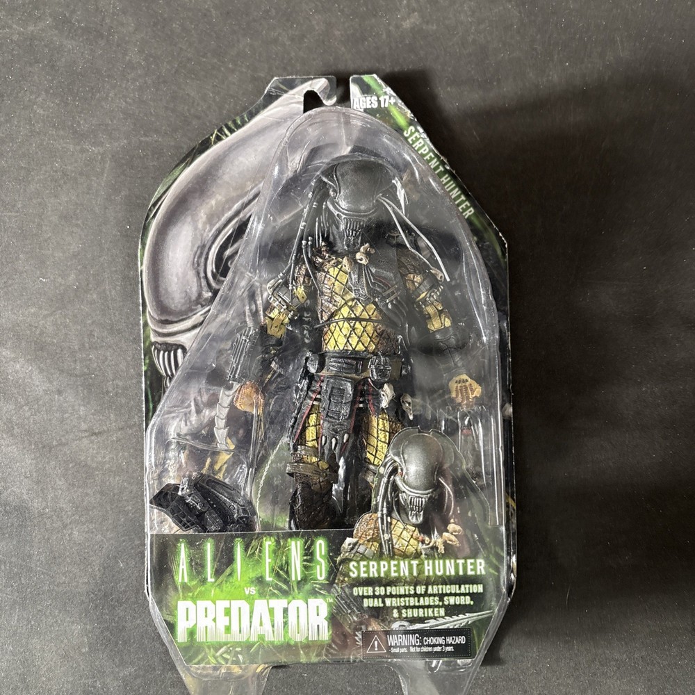 ALIENS VS PREDATOR SERPENT HUNTER NECA ACTION FIGURE HORROR 2017 NEW 2017