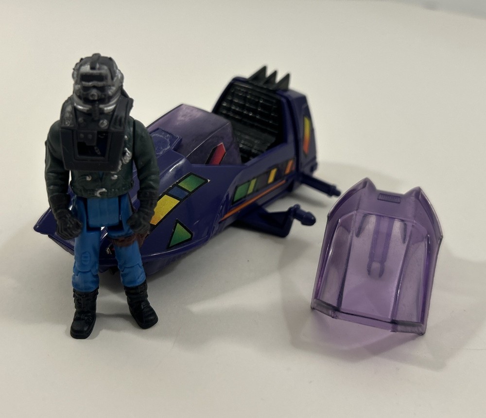 1985 KENNER M.A.S.K. MASK VENOM Piranha Sly Rax (Missing Motorcycle, Read)