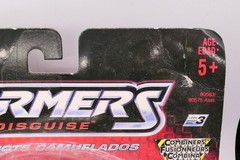 TRANSFORMERS Robots In Disguise 2001 Hasbro GRIMLOCK EXCAVATOR SEALED Card