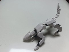 T13 Action Figure Articulated Robot Mannequin with Dog Toy Model