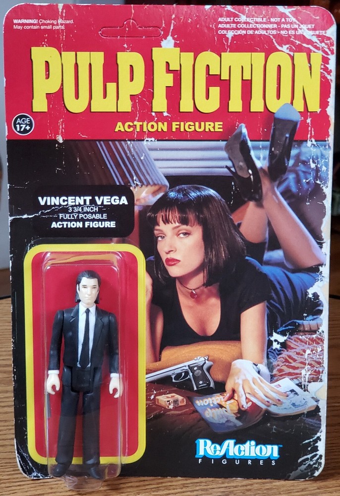 NEW* Pulp Fiction Vincent Vega RE-Action Funko Action Figure