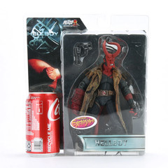 Hellboy Battle Damaged HB 7″ Action Figure Exclusive 1/12 Scale Doll Horn Toys