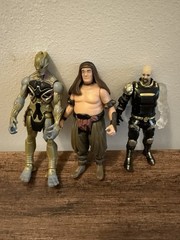 Vintage 1990’s-2000 Mixed Action Figure Toys Lot 13 Star Wars Marvel X-Men TMNT