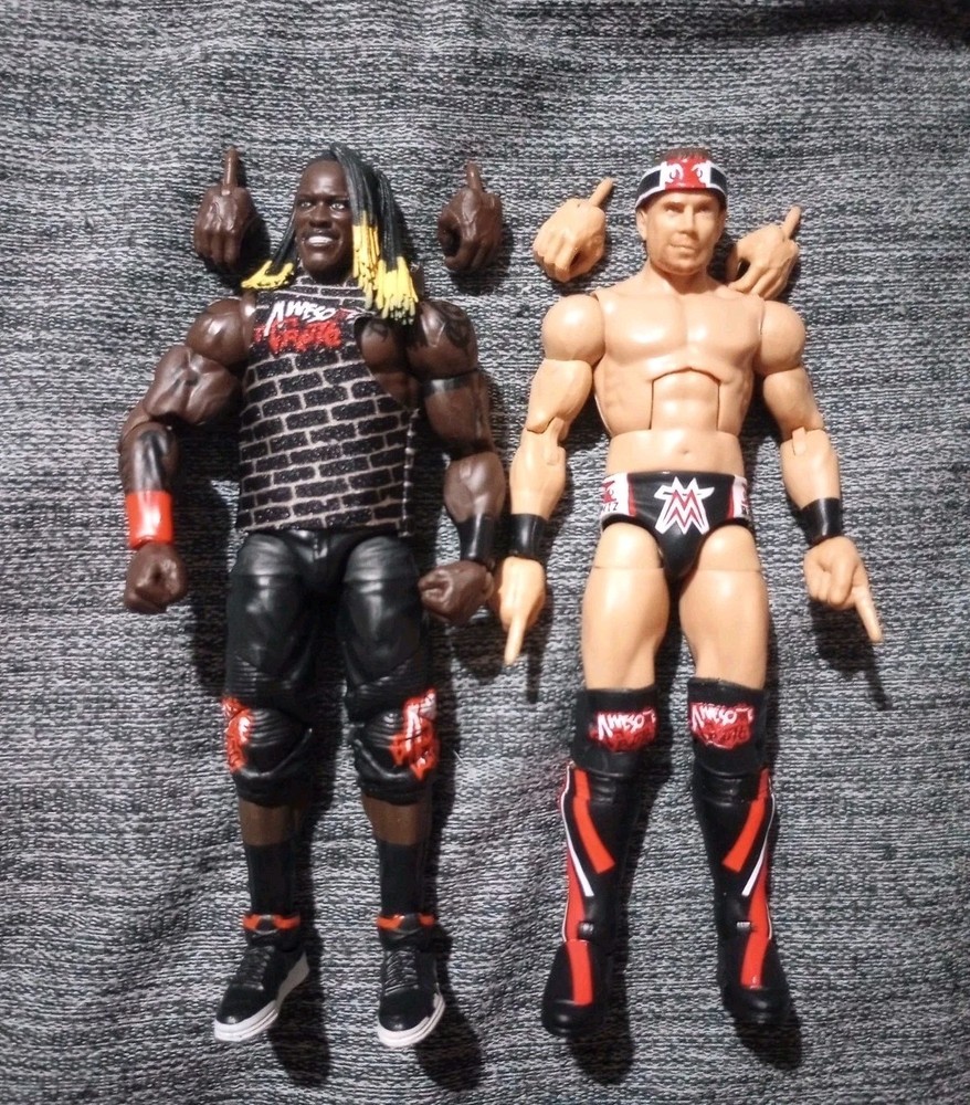 WWE Elite Awesome Truth R-Truth & The Miz Figure Lot Wrestling 2025 Walmart Excl