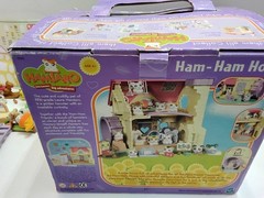 Hamtaro Ham-Ham House Playset w/ Box + Bijous Room, Extra Figures & Accessories