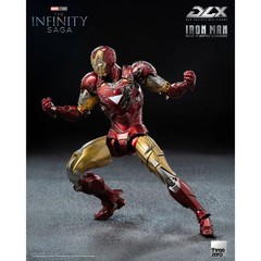 Threezero Marvel Infinity Saga Iron Man Mark 6 Battle Damaged DLX Action Figure