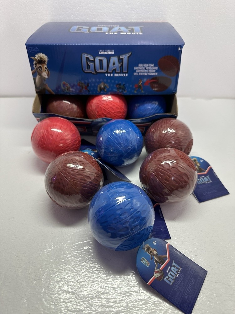 (Qty 1 Ball) GOAT THE MOVIE 2.5″ Blind Mystery Ball /Figure Roarball Jada Toys