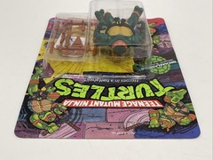 TMNT Michaelangelo Soft Head 1988 Playmates MOC 10 Back Unpunched Fan Club Flyer