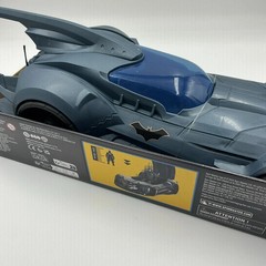 Batman 12 Inch Batmobile Vehicle Playset with Rolling Wheels & Opening Cockpit