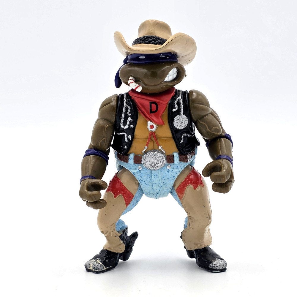 Teenage Mutant Ninja Turtles CRAZY COWBOY DON 1991 Wacky Wild West TMNT