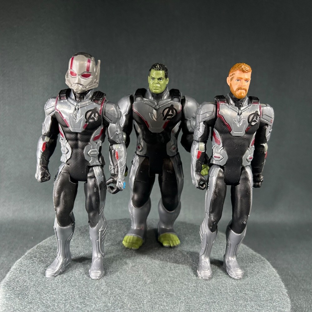 Marvel MCU Avengers Ant-Man Hulk Thor Basic 6 Inch Action Figure Lot Hasbro
