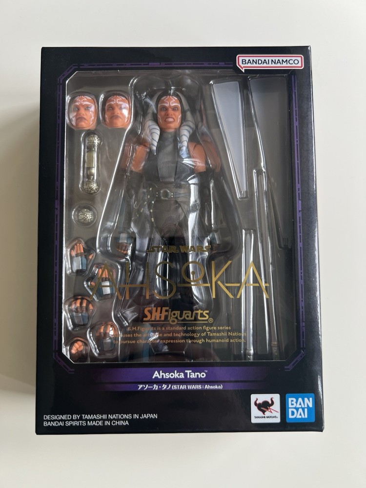 Tamashii SHFiguarts AHSOKA TANO (Star Wars Ahsoka) – AUTHENTIC MINT COMPLETE