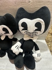 BENDY AND THE INK MACHINE Bendy PLUSH Lot Of 4 *See Condition*