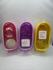 Sonny Angel My Bestie Carrying Case Pink, Purple, Yellow – Broken Keychain Clip