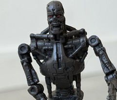 Terminator Salvation Movie T-800 Endoskeleton 3.75” Action Figure Toy Playmates