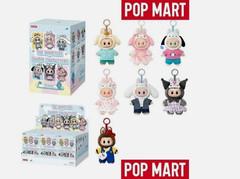 POP MART Labubu Hello Kitty Sanrio Plush Pendant POMPOMPURIN Sealed US IN HAND