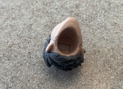 MARVEL LEGENDS QUAKE 6” CONTROLLER BAF SERIES SHIELD AGENT Head