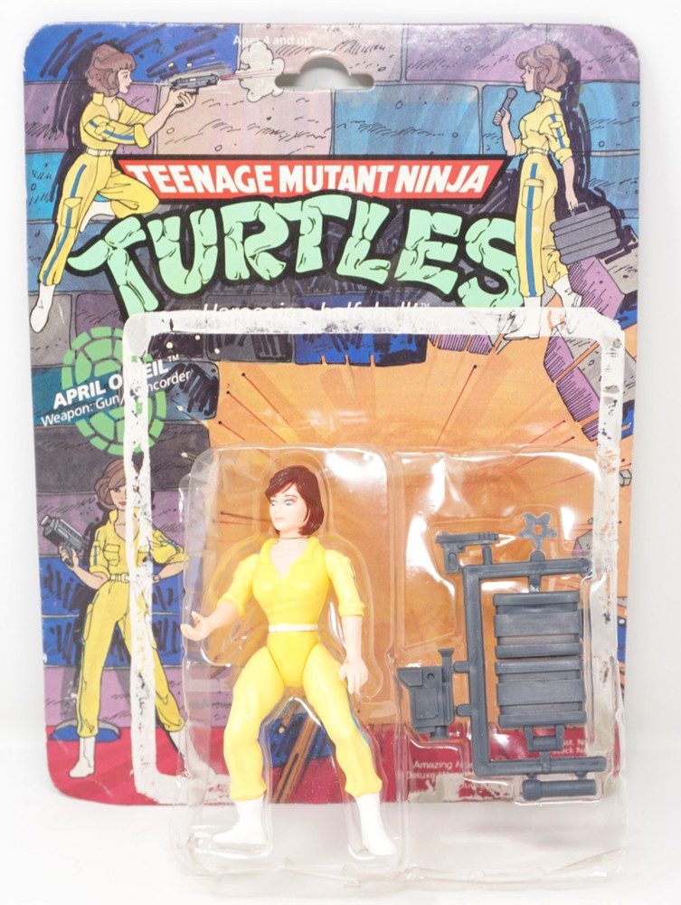 Vintage Teenage Mutant Ninja Turtles April O Neil Figure 1988