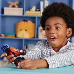 Miles Morales Action Figure with Toy Motorcycle, Preschool Toys, Ages 3 and Up