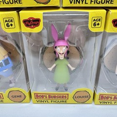 Bobs Burgers Figure Set Of 5 Culturefly Bob, Linda, Tina, Gene New