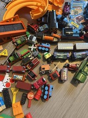 Huge Lot Thomas The Train Take Along Thomas & Friends Track 130 Gray Tracks