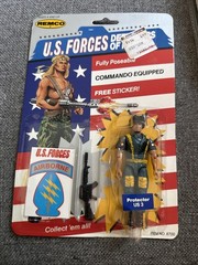 Vintage ‘86 Remco Action Figure US Forces Defenders of Peace Protector US 3 NIB