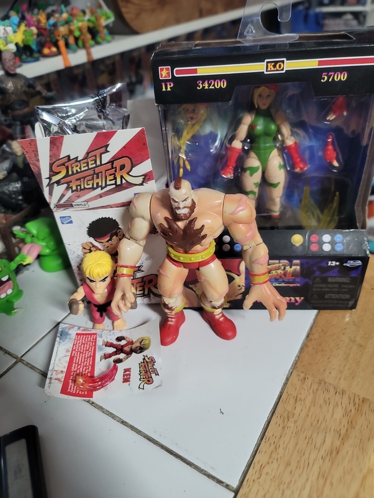 2024 Jada Toys Ultra Street Fighter II TFC CAMMY With Extra Figures