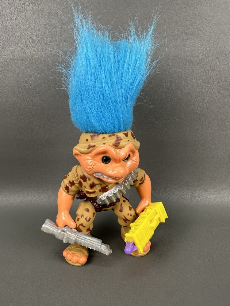 Vtg Battle Trolls GENERAL TROLL FIGURE A 100% COMPLETE original 1992 Hasbro