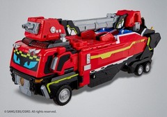 SAMG Metal Cardbot W BLAION Transforming Fire Truck Robot